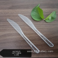 Eco friendly biodegradable tablewares compostable PLA knives